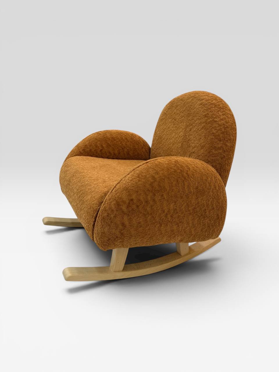 Cocon Home — Fauteuil à bascule bouclé