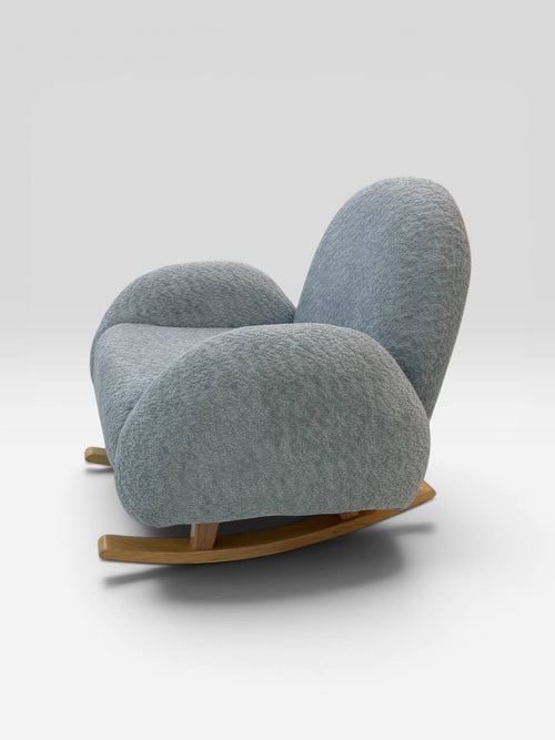 Cocon Home — Fauteuil à bascule bouclé