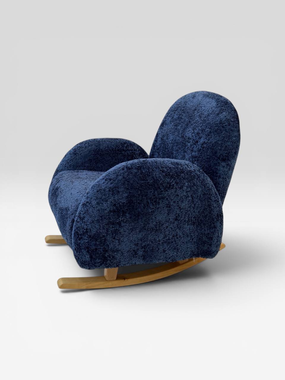 Cocon Home — Fauteuil à bascule bouclé