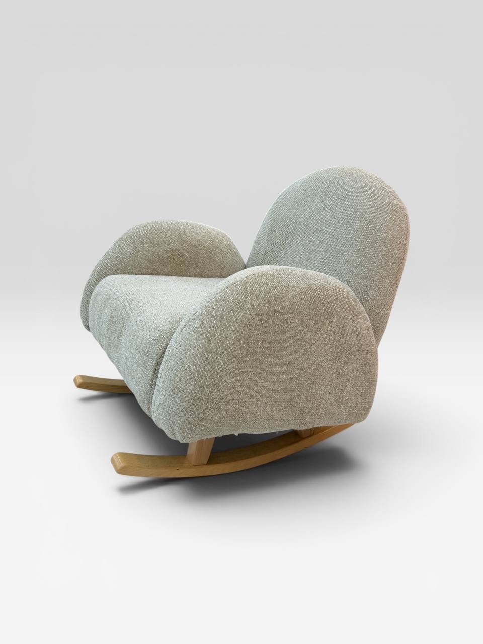 Cocon Home — Fauteuil à bascule bouclé